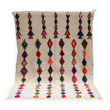 Tapis coloré fait main