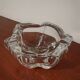 Large antique Daum crystal ashtray