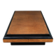 Large coffee table in elm burl – Contemporary design