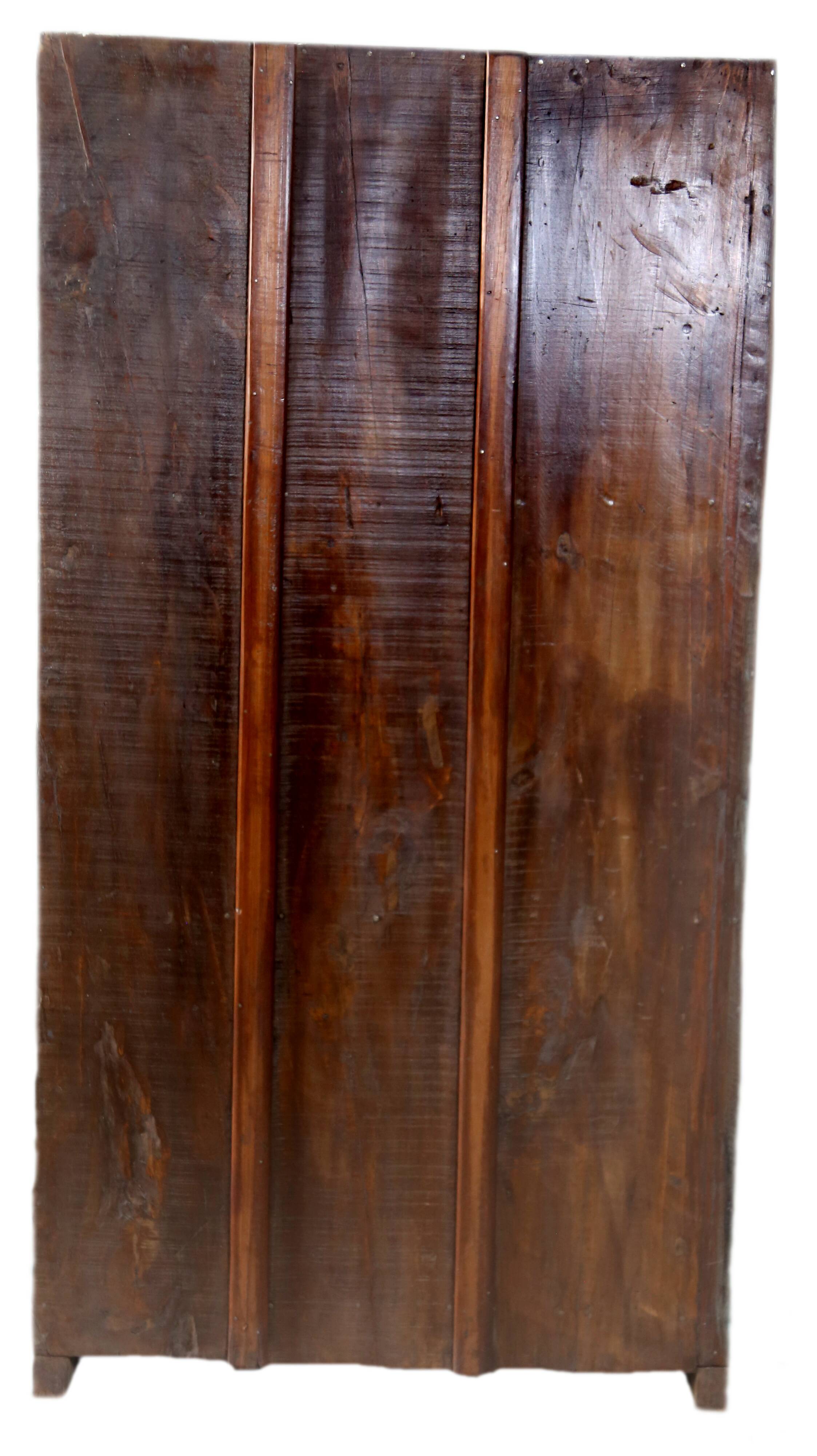 Old croeselier - Burmese teak cabinet