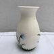 Ancient Vase CYPRUS Ceramics White Drawing Vintage Flowers