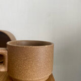 Duo de tasses à café en grès