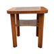 Table basse carrée art déco, Allemagne années 1950.
