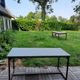 Folding industrial table