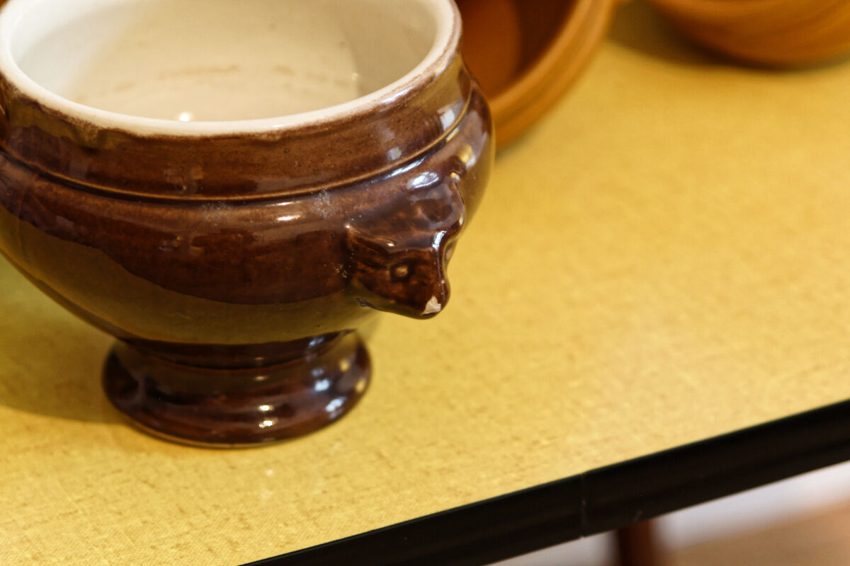 Set of 7 bear head bowls