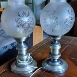 Pair of retro lamps