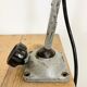 Grey industrial workshop table lamp, 1960s