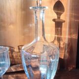 Glassware set, ice bucket, carafe, Baccarat crystal Capri model 20 pieces