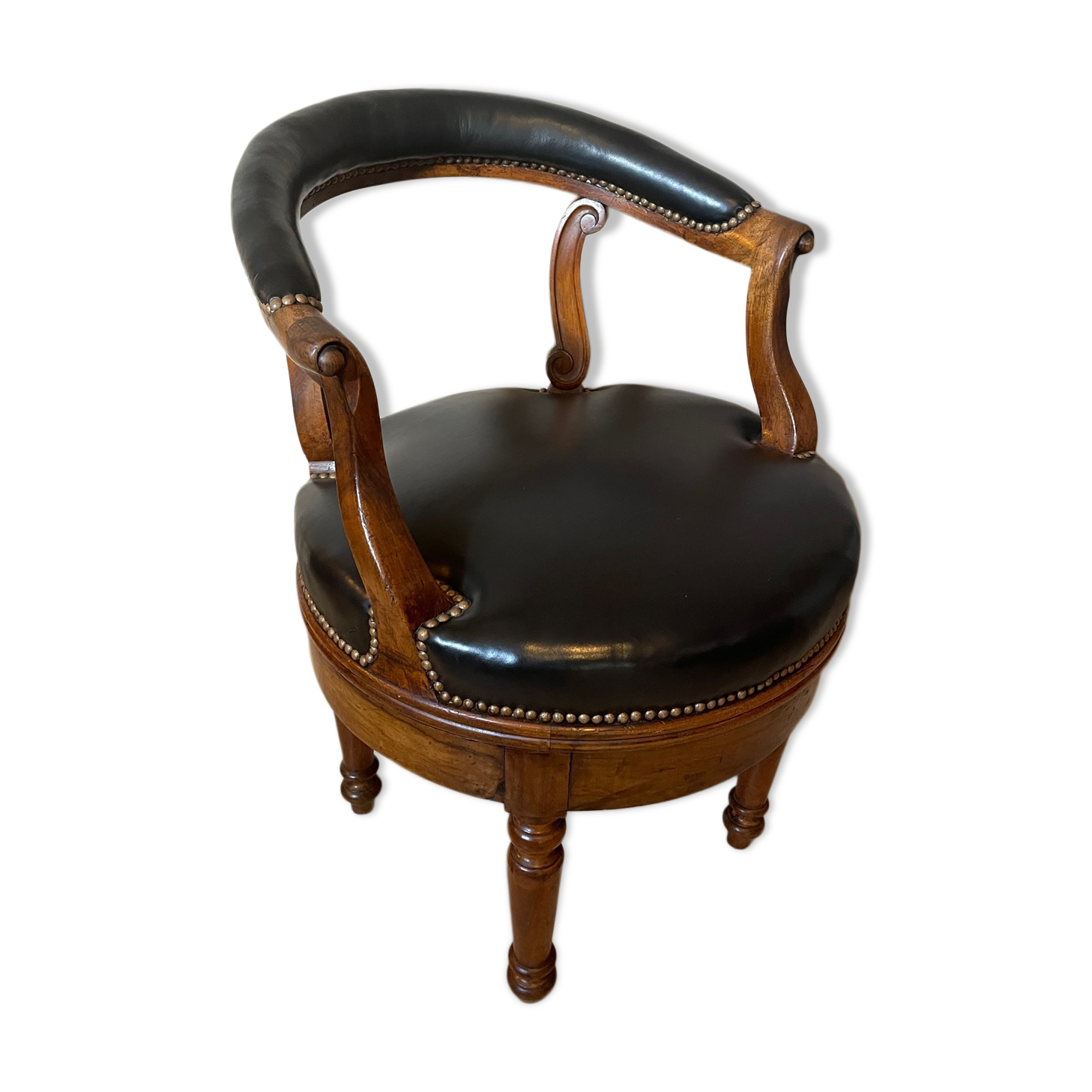 Leather office chair