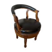 Leather office chair