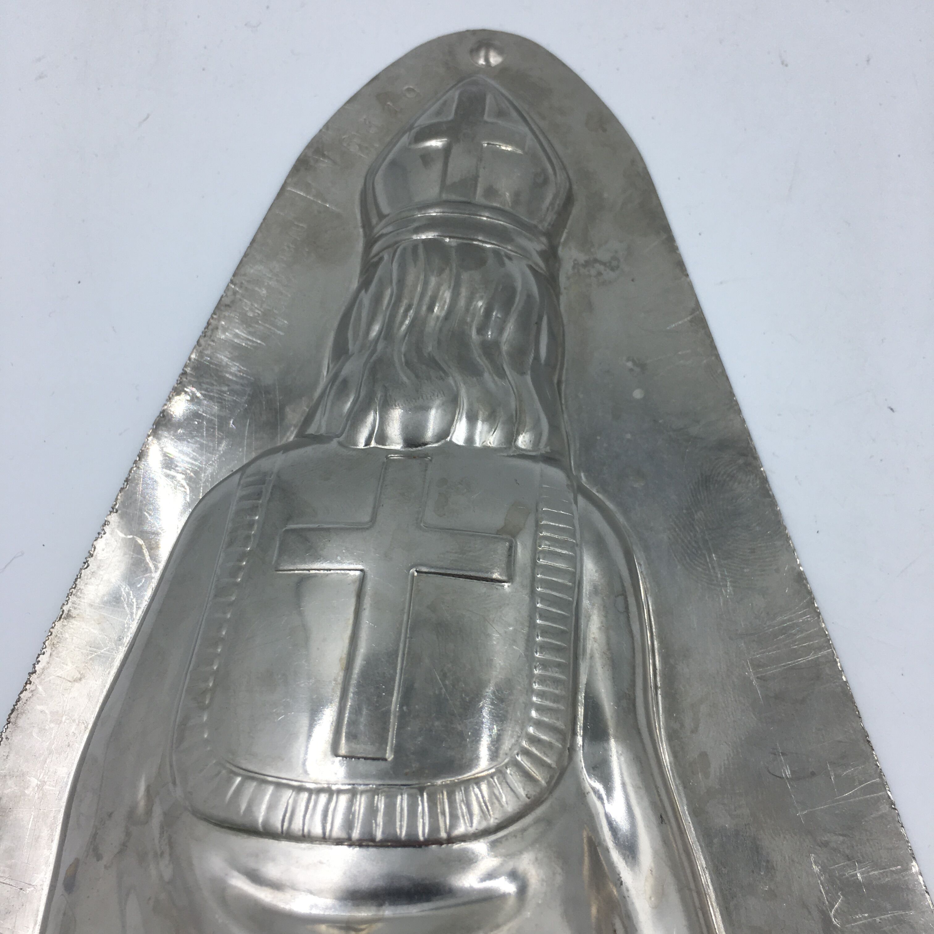 Chocolate mold of St. Nicholas