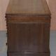 Victorian desk with two columns, hardwood, with VR locks, 1860.