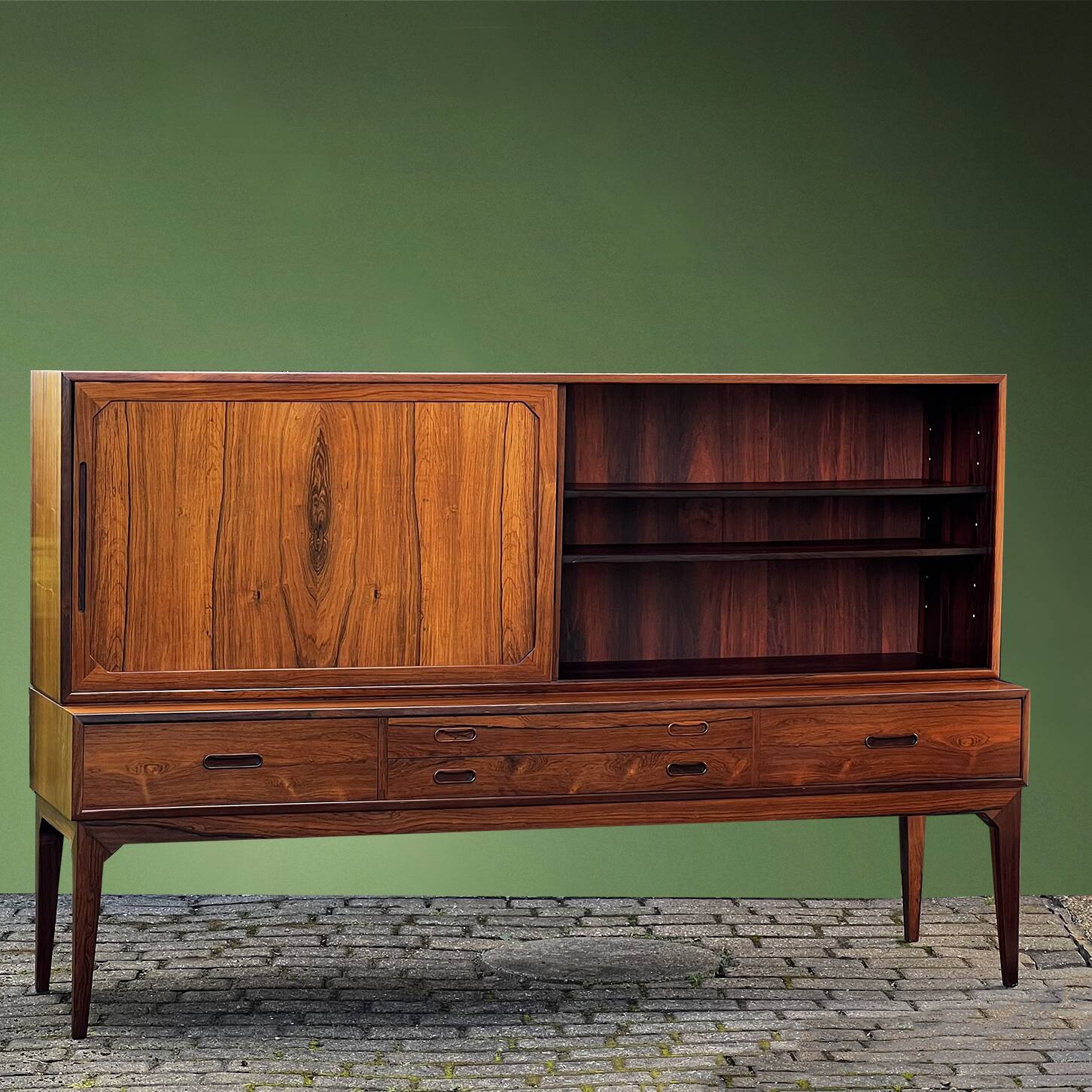 High rosewood sideboard