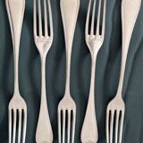 Antique Christofle Marot Bérain cutlery set – Silver-plated metal – 35 pieces for 6 people