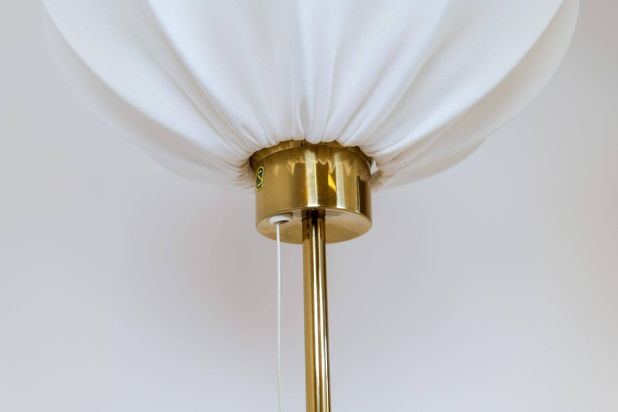 Pair of Bergboms B-024 table lamps mid-century, 1960s, Sweden