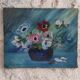 Painting on canvas by H. Fretin-Lunel