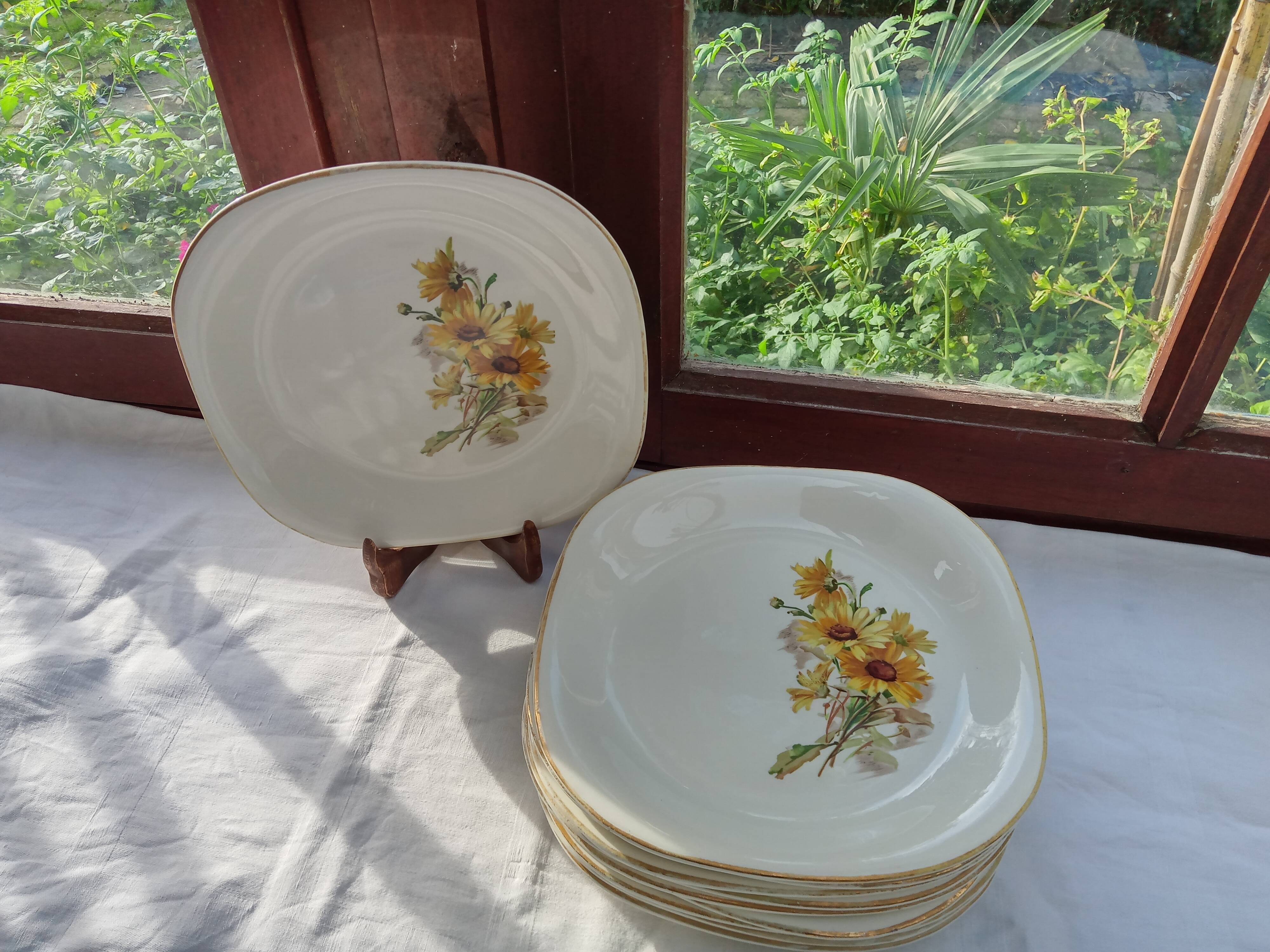Assiette Imari vintage ancienne en porcelaine