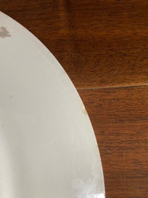 Luneville earthenware dish "Nemours"