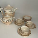 Service à  thé de 9 pièces porcelaine