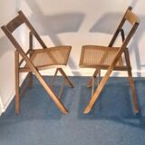 Pair of folding chairs
