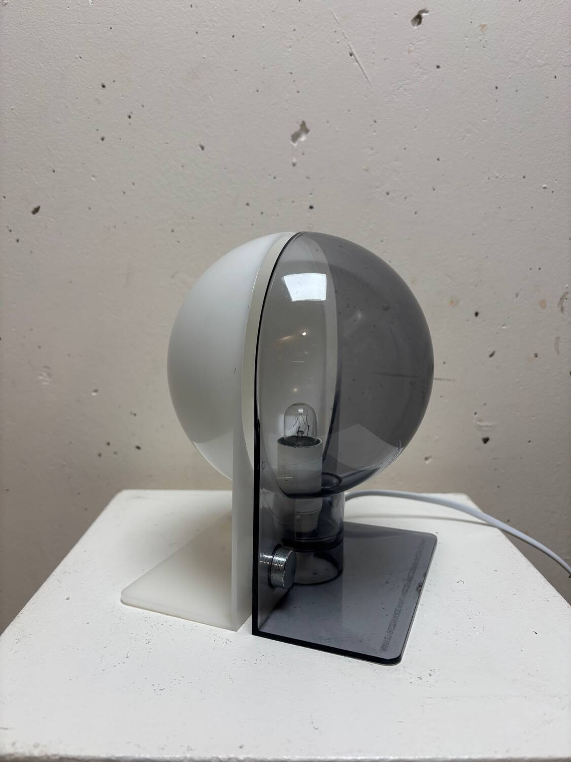 Sirio lamp, Harvey Guzzini, Brazzoni 1970