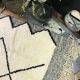 Tapis beniouarain bord kilim 150x250cm