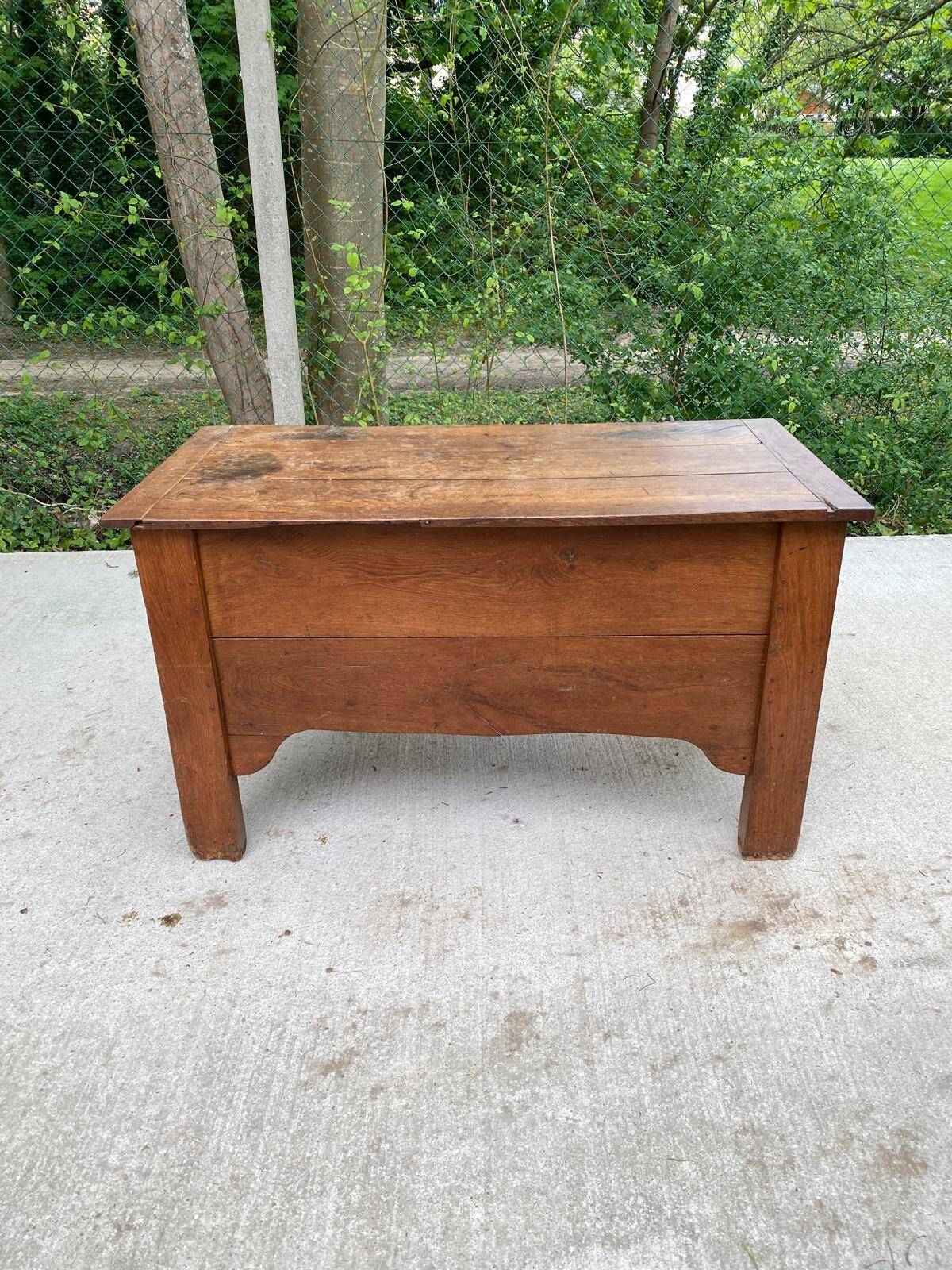 Antique 19th century solid oak wood hut