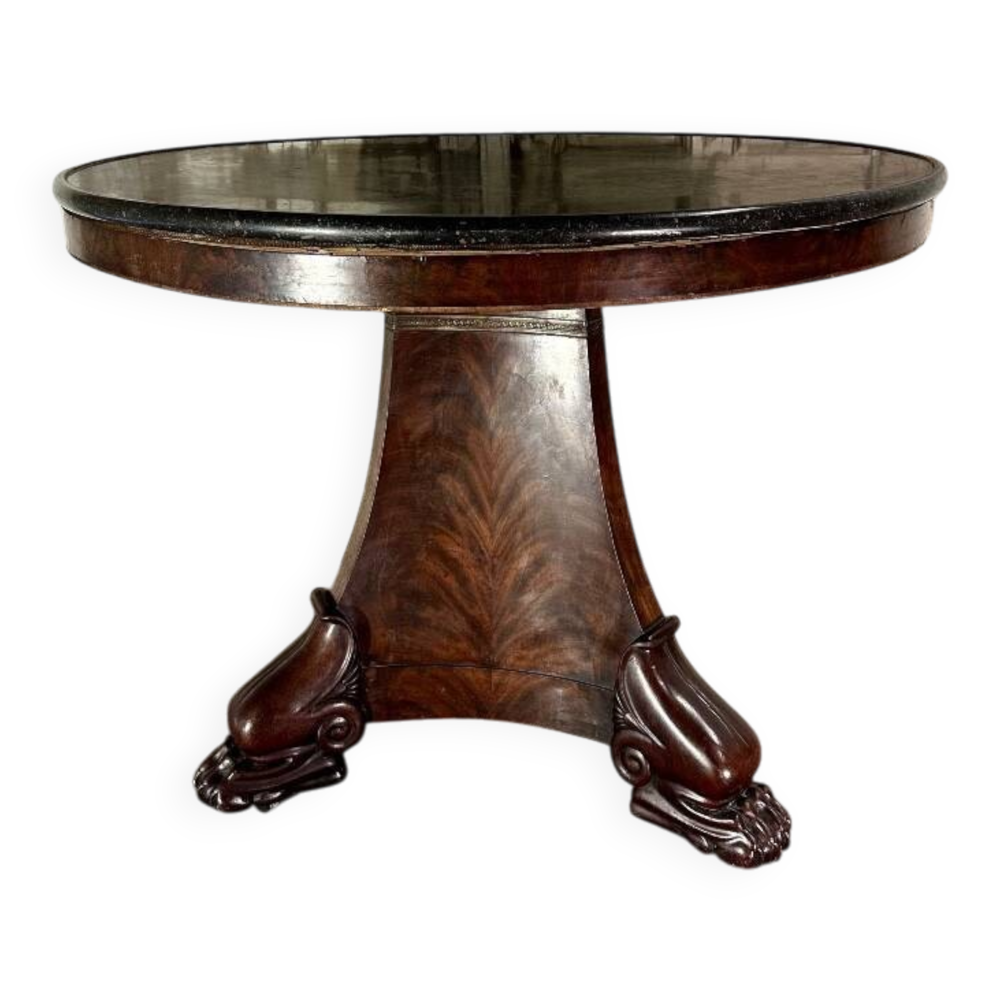 Tripod gueridon from the Restoration period, 19th century.