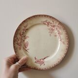 Assiettes anciennes Sarreguemines "Favori"