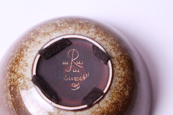 Bol en céramique par Carl Harry Stålhane pour Rörstrand 1950s