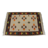 1960s Large Midcentury Wool Kilim Rug