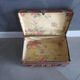 Old cardboard and metal suitcase