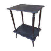 Patinated pedestal table