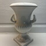Large white vase