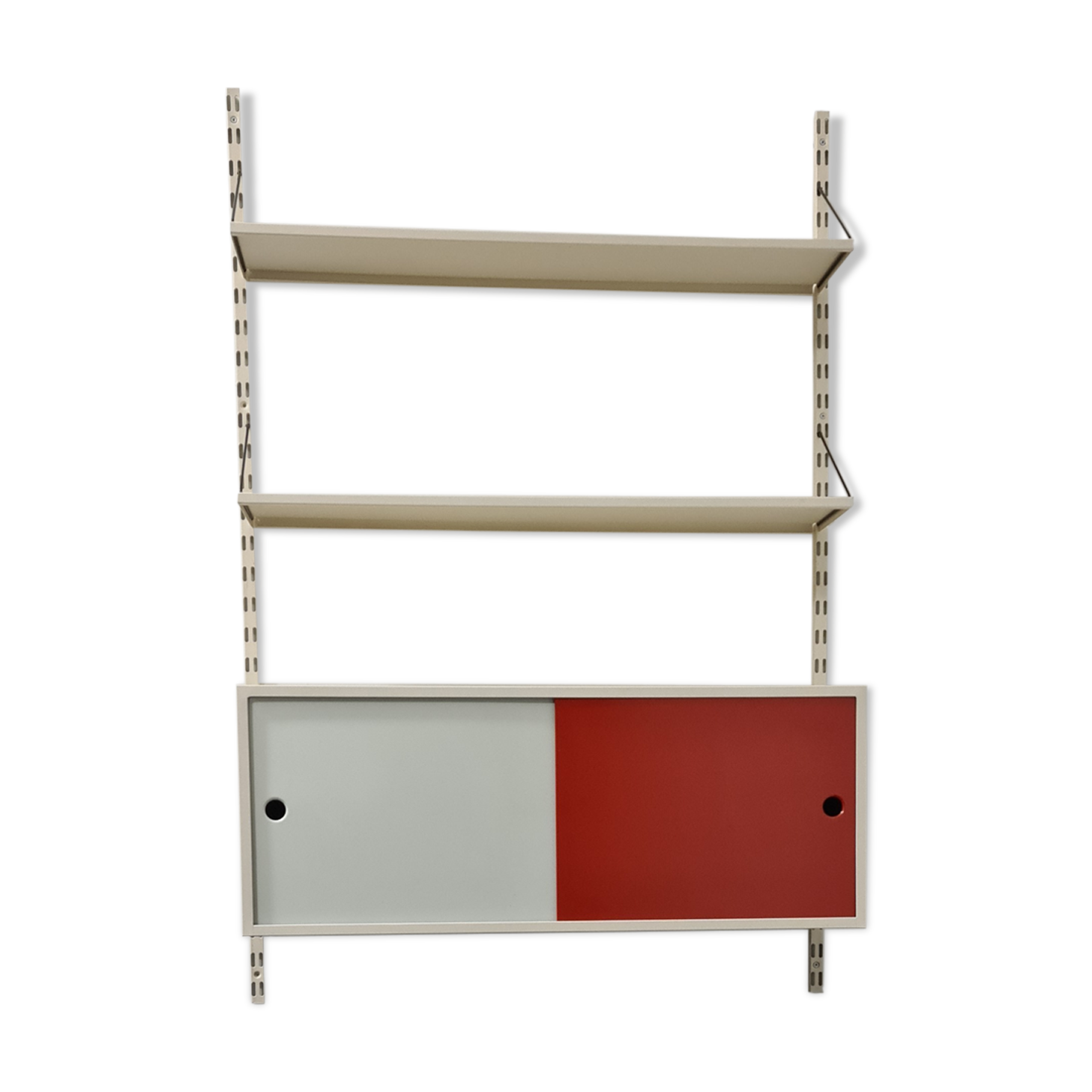 Vintage metal wall unit by Tjerk Reijenga voor Palistro Holland