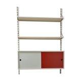 Vintage metal wall unit by Tjerk Reijenga voor Palistro Holland