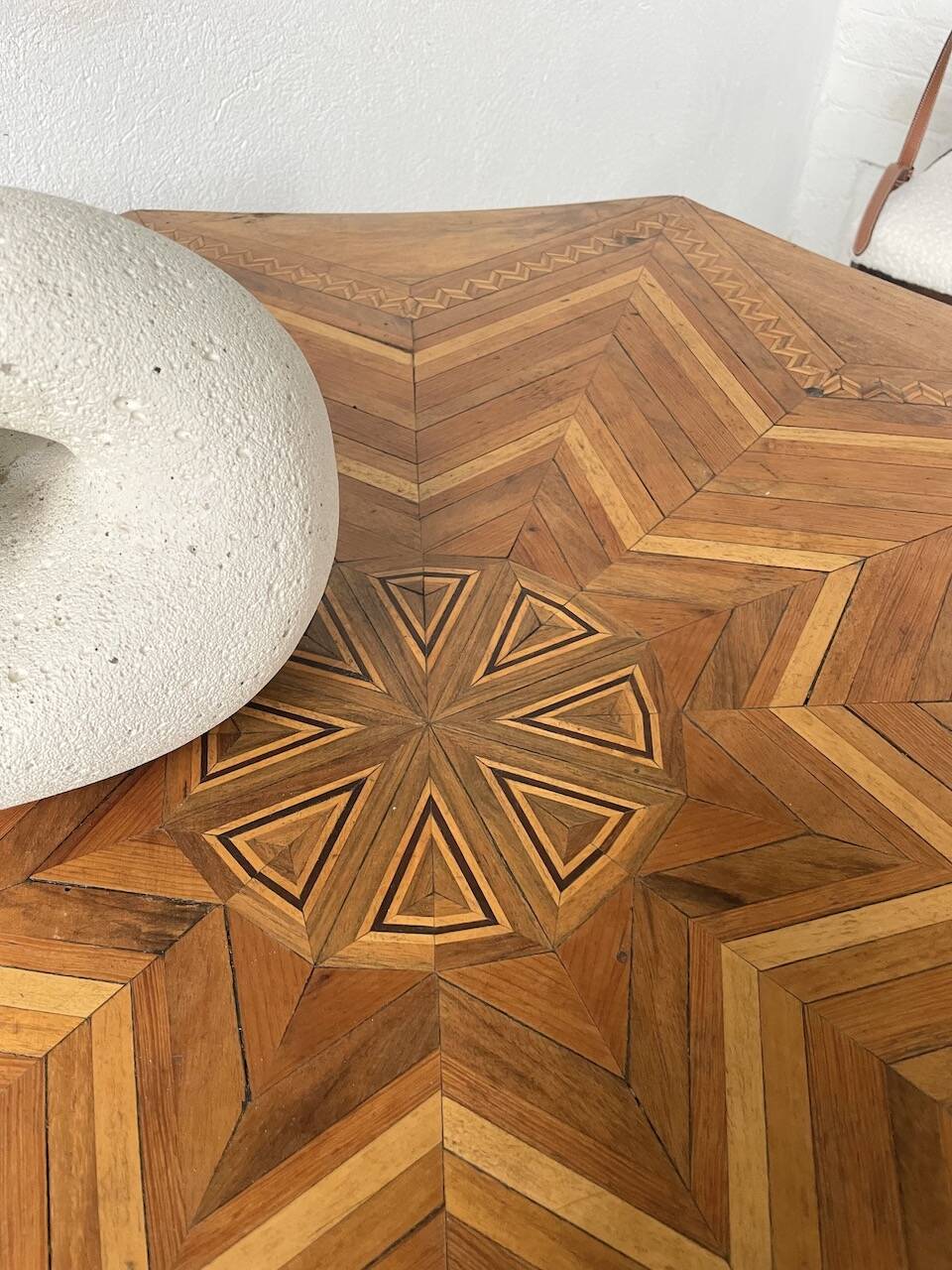 19th century inlaid side table