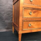 Small secretary English donkey back office Madame 3 drawers