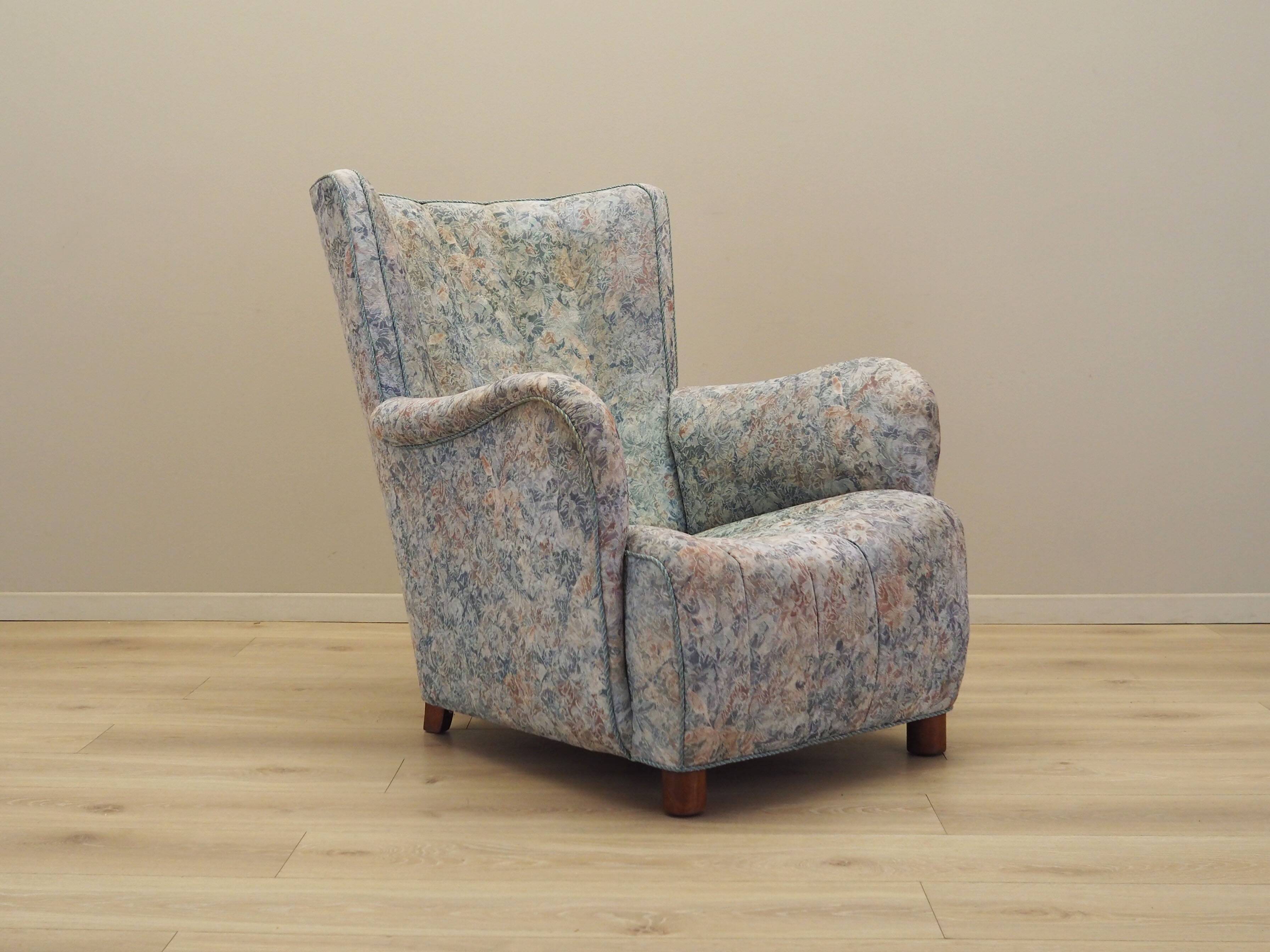 Fauteuil lounge, design danois, années 1960, production : Danemark