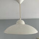 White metal pendant lamp Vrieland Design 1970s