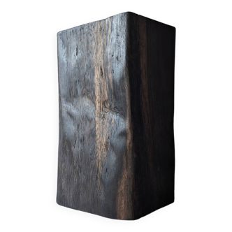 Old oak pedestal