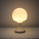 Mid-century all glass table lamp/ Osvětlovací sklo Valašské Meziříčí, 1970's.