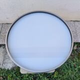 Vintage cast iron pedestal bistro table