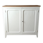 White wooden sideboard