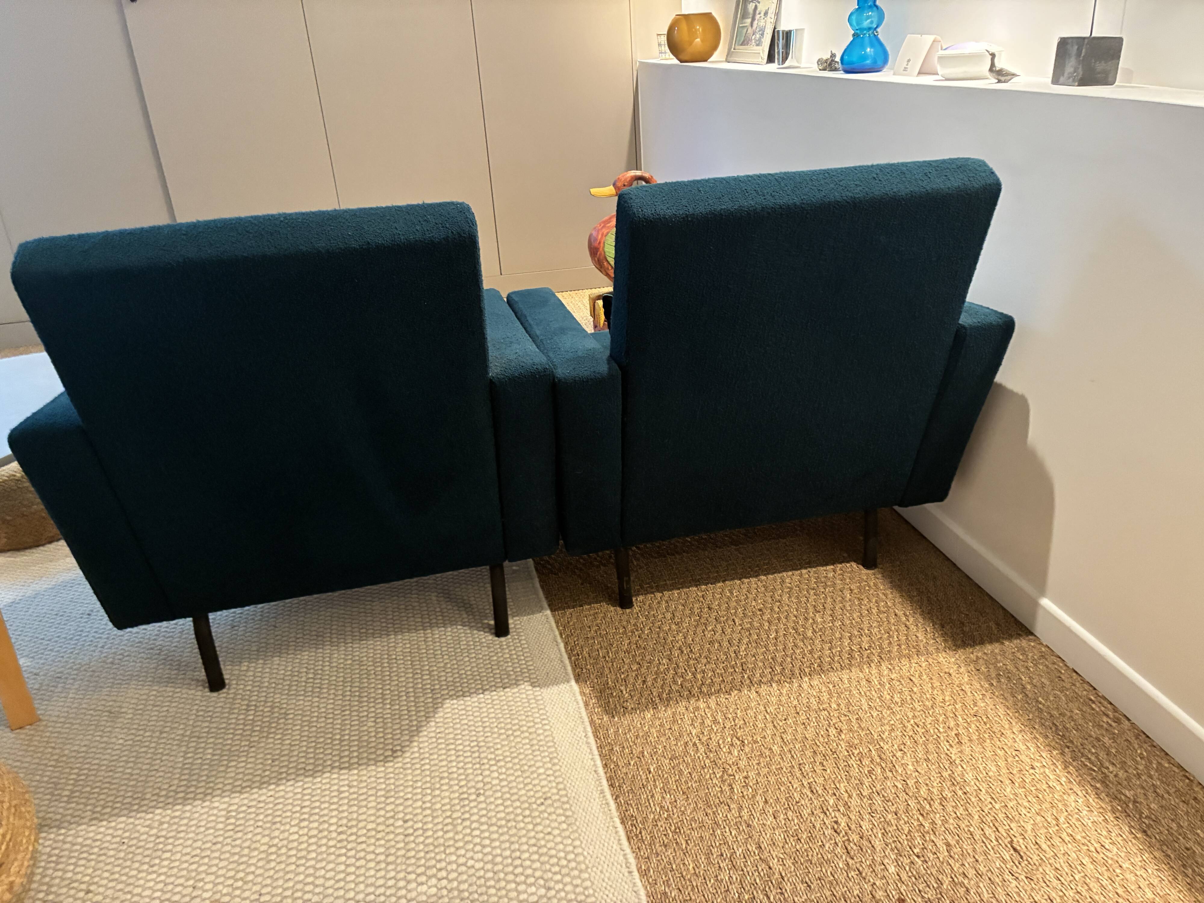 Pair of armchairs by Pierre Guariche