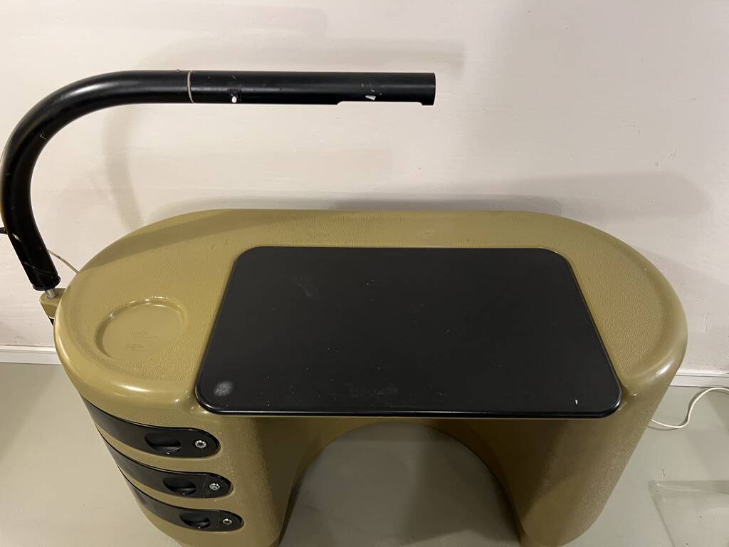Bureau HADI Ernest Igl Hadi & Bayer années 70 vintage space age