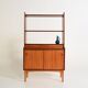 Bookcase with hidden desk by Bräntorps, 1960s
