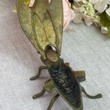 Brass fly ashtray