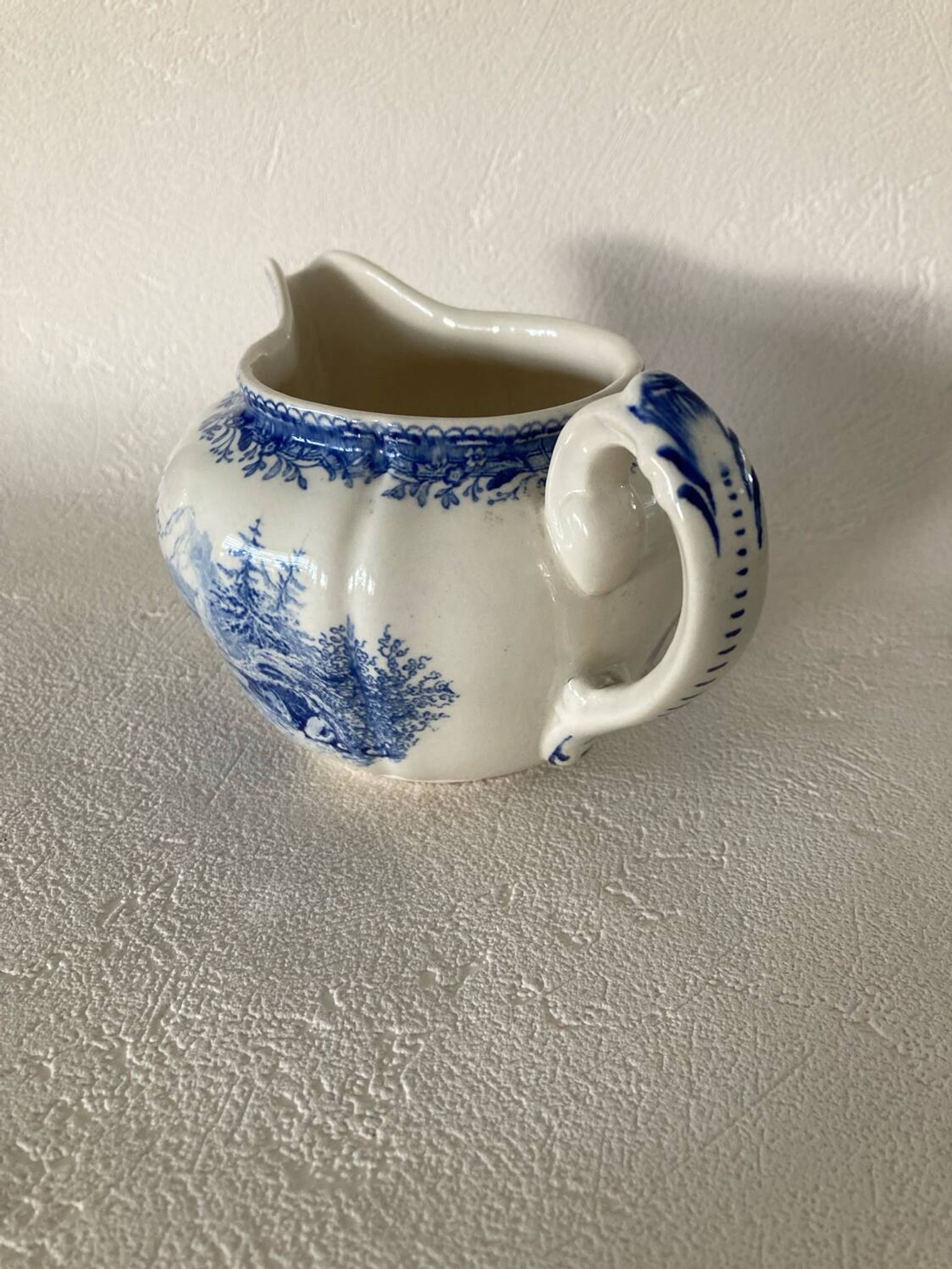 Villeroy and Boch Burgenland blue milk jug