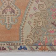 Orange & Beige Turkish Vintage Rug sku 2555